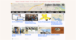 Desktop Screenshot of elkridge.exploremd.us